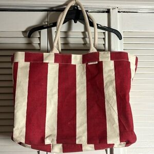 Coated Canvas Tote